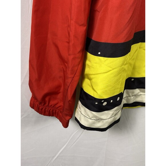 Disney Parks Star Wars Windbreaker Jacket Mens Large Colorful Retro Hooded Sz S - Picture 11 of 14